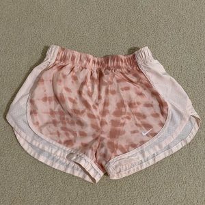 pink nike shorts